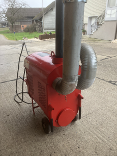 Bauheizung Warmluftheizung Kocoverk