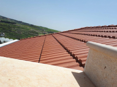 150m2 Dachziegel Falzziegel Natur ROT 475x262mm