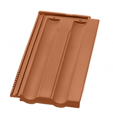 150m2 Dachziegel Falzziegel Natur ROT 475x262mm