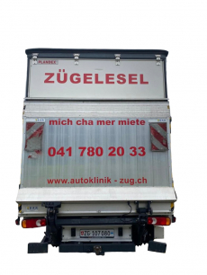  Zügelesel mit Hebebühne