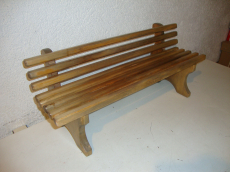 Kleiner Deko Holzbank