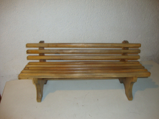 Kleiner Deko Holzbank