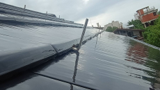 150m2 Dachziegel Glattziegel Black Matt