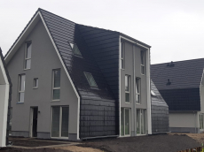 150m2 Dachziegel Glattziegel Black Matt