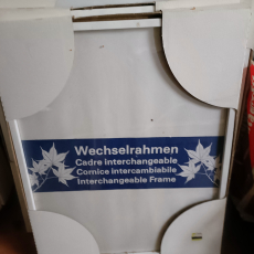 Bilderrahmen, Wechselrahmen