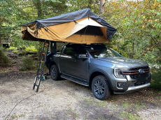 Autodachzelt Vickywood Big Willow 180 Goldbraun