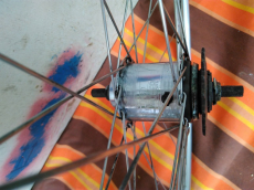 CH-Oldi Weinmann Alu Hinterrad 28 Zoll 3Gang Sturmey Archer 