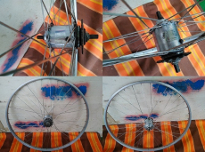 CH-Oldi Weinmann Alu Hinterrad 28 Zoll 3Gang Sturmey Archer 