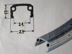 CH-Oldi Weinmann Alu Hinterrad 28 Zoll 3Gang Sturmey Archer 