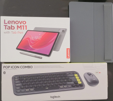 Lenovo Tab M11 mit Hülle und stift +Bluetooth Maus und Tastatur 