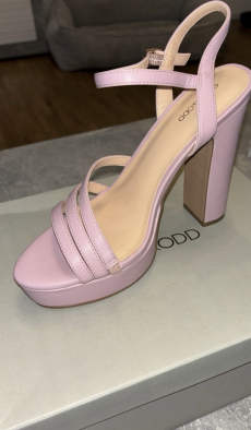 High Heels Gr 39 light pink 