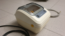 ZEBRA GK420d mit Netzteil