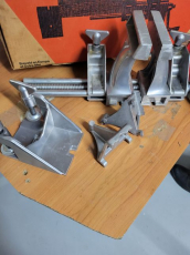 Schraubstock, Hobelbank