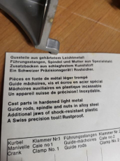 Schraubstock, Hobelbank