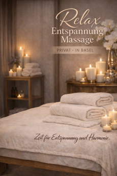Sinnliche Wellness Massage privat in Basel
