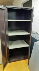 Lista Metallschrank Sondertiefe 65cm/ 5 Stück braun