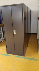 Lista Metallschrank Sondertiefe 65cm/ 5 Stück braun