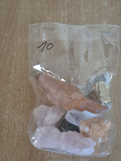 Verschiedene Mineraliensteine