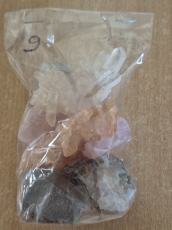 Verschiedene Mineraliensteine