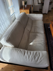 Natuzzi Leder 3er-Fauteuil