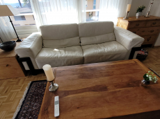 Natuzzi Leder 3er-Fauteuil