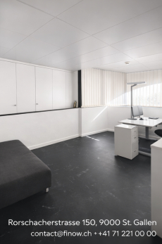 Stilvolle Büroflächen in St. Gallen – modern & repräsentativ