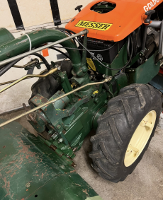 Traktor Bodenfräse Goldoni Motor Diesel