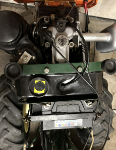 Traktor Bodenfräse Goldoni Motor Diesel