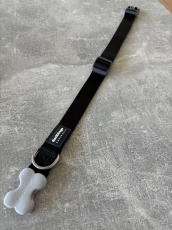 Hundehalsband Red Dingo schwarz 41–63 cm