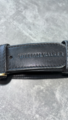 William Walker Leder-Hundehalsband (Grösse XL 50–59 cm)