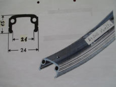 Vorderrad 24 Zoll Aluminium Vuelta