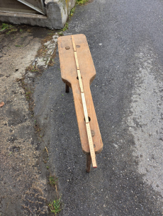 Alter Holzbank