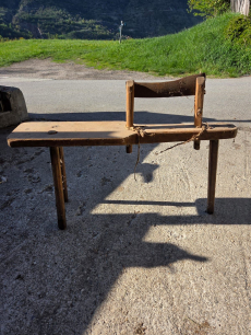 Alter Holzbank