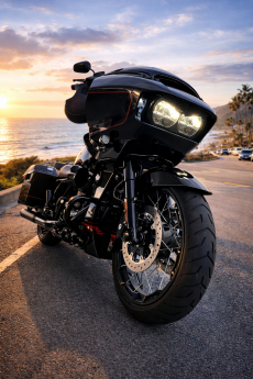 Ich erfülle Träume und nehme dich mit meiner Harley mit