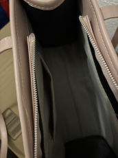 Handtasche rosa creme neu 