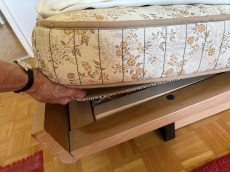 Bett mit guter Matratze 140 cm