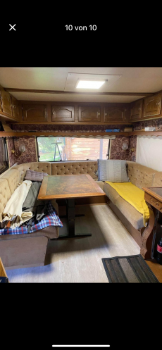 Stellplatz auf Campingplatz