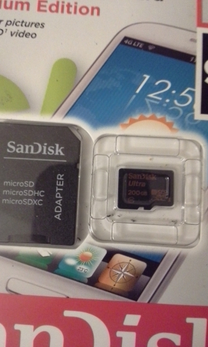 SanDisk Ultra microSDXC Premium Edition 200GB mit Adapter