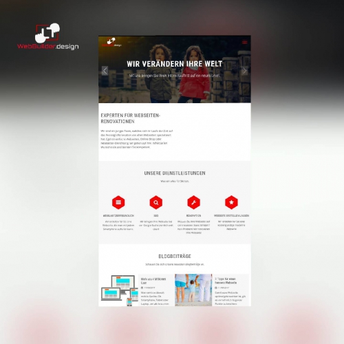 Webseite renovieren lassen zum Bestpreis