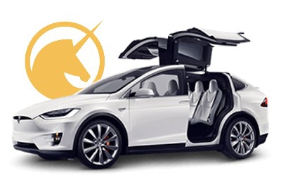 Tesla X mit Chauffeur mieten
