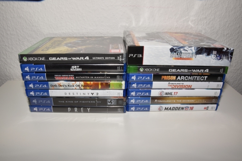 Diverse PS4, PS3 Xbox One Games - siehe Liste