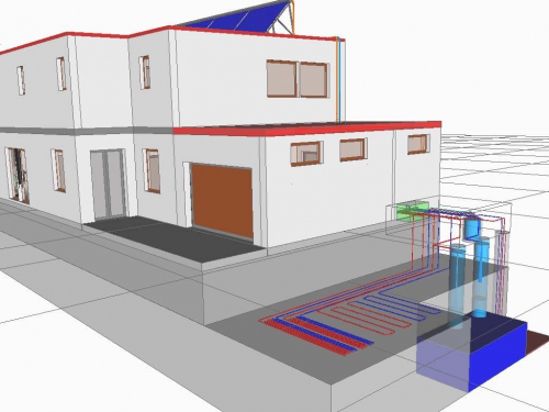 3D-CAD PlancalNova Gebäudetechnik