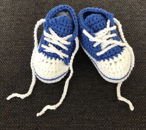 Babyturnschuhe blau