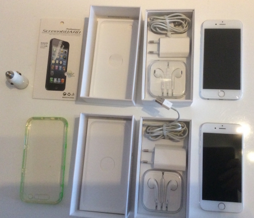 IPHONE 6 SILBER 16 GB UND GOLD 64 GB