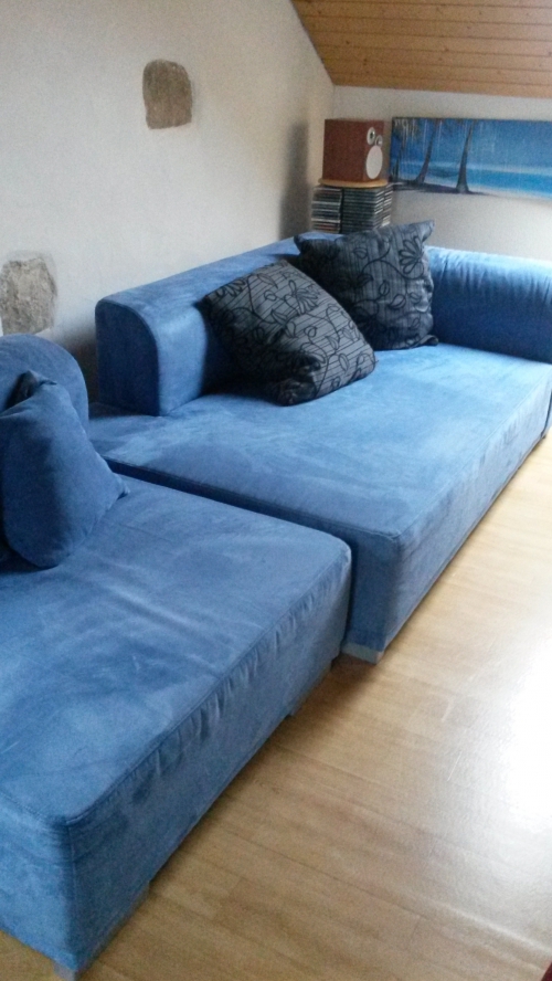 Das blaue Sofa 