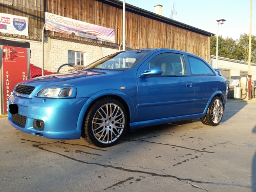 Opel Astra OPC G20 blau, ab MFK