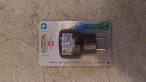 Reisestecker für CH Adapter