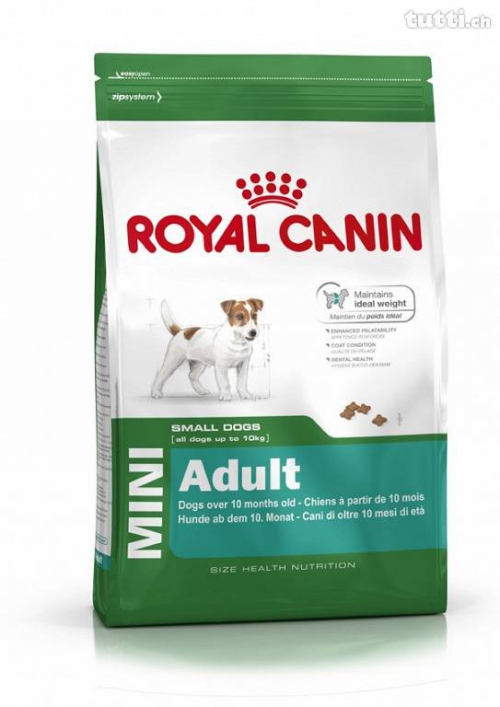 8 KG Royal Canin Mini Adult Hunde 10 Mt. bis 8 Jahre, NEU