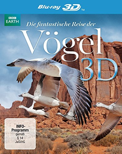 Die fantastische Reise der Vögel auf 3-D, Blu-ray