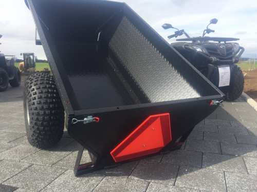 Gelände Anhänger für Rasentraktor, Quad, ATV, Traktor, Auto